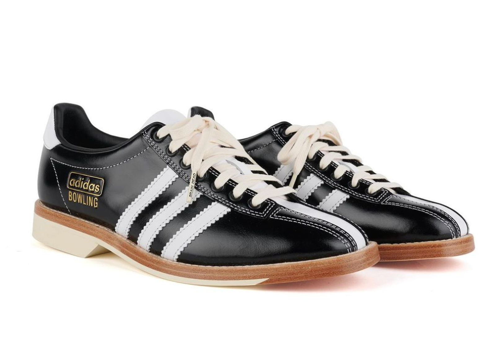 Brain Dead x adidas Bowling Shoe Black Angle