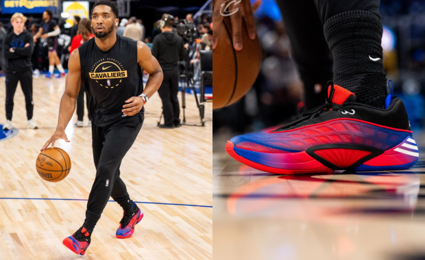 Donovan Mitchell in the adidas DON Issue 8