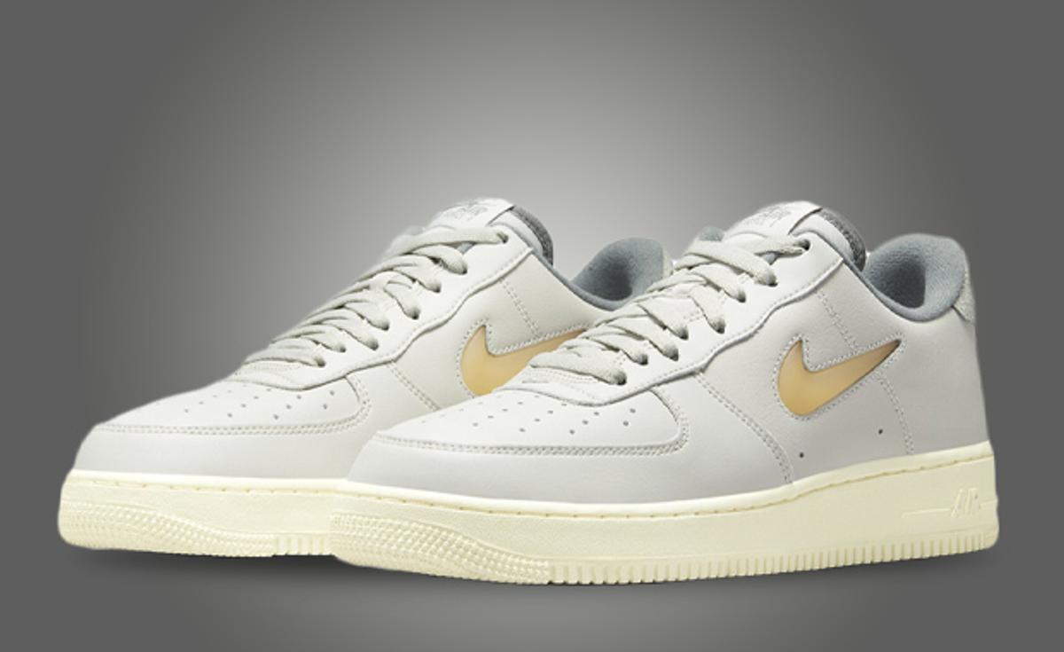 Light Bone And Coconut Milk Dress This Nike Air Force 1 Low Jewel