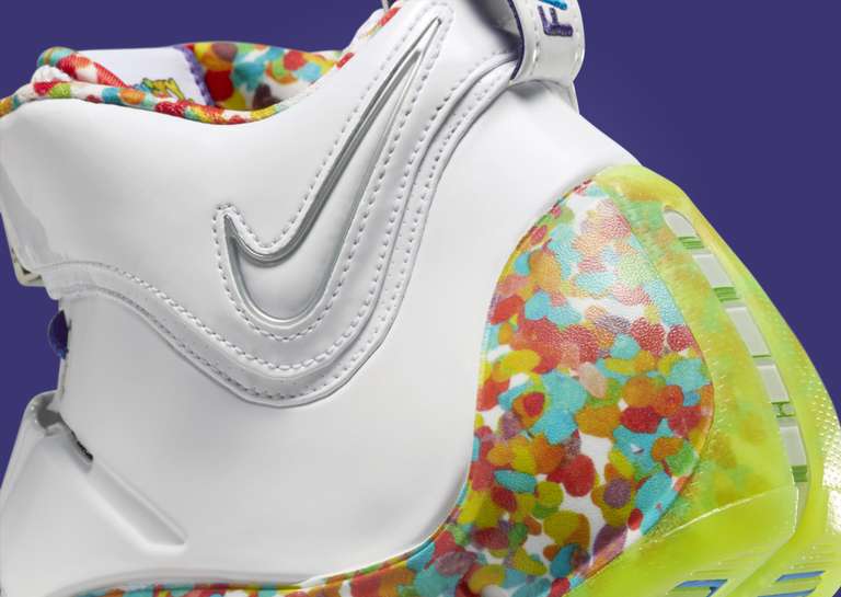 Nike LeBron 4 Fruity Pebbles Heel