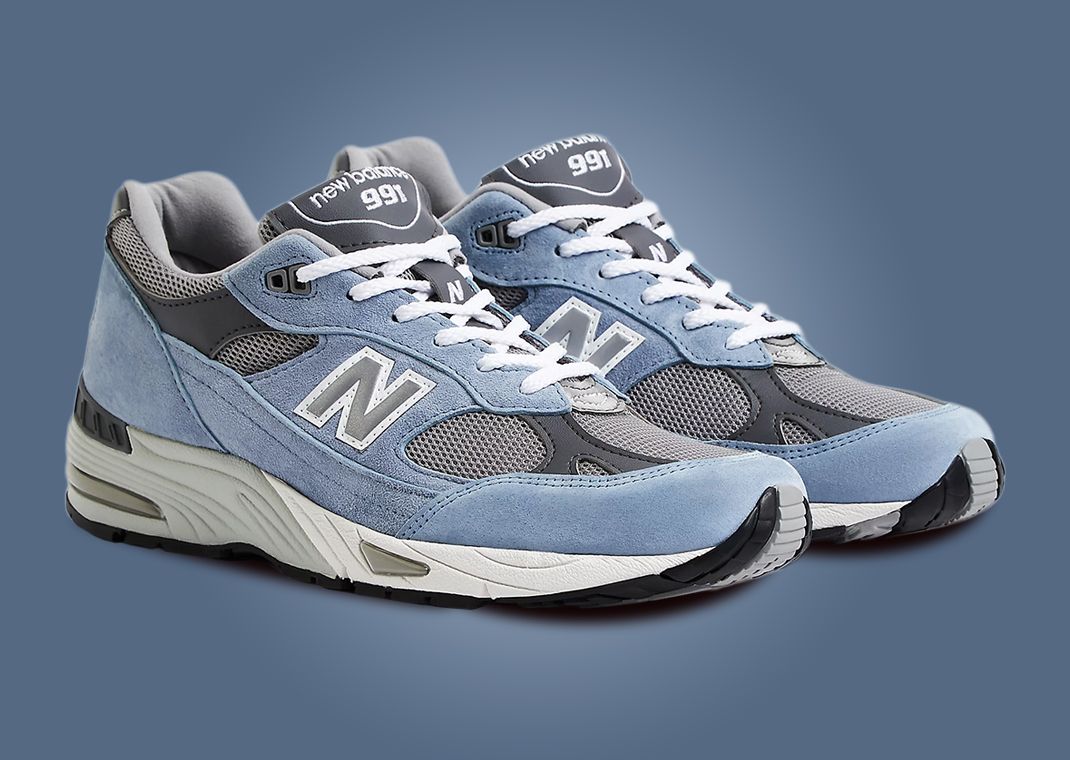 New balance 991 grey clearance blue