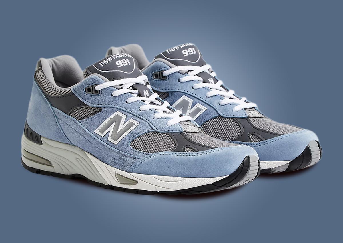 New Balance 991 Made In UK Ice Blue