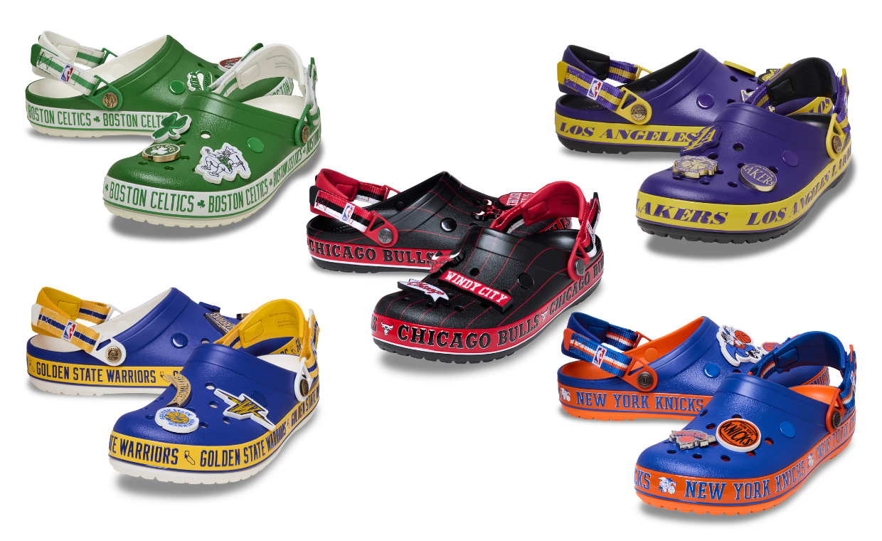 NBA Crocs Crocband Clogs Collection