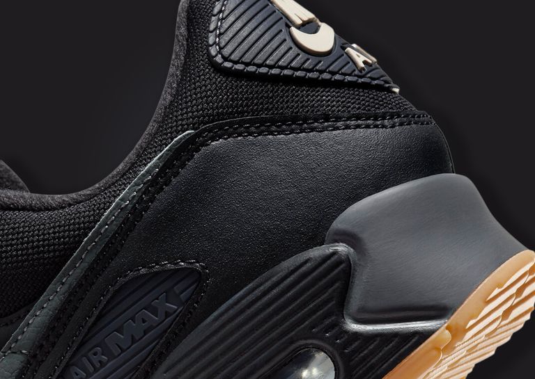 Nike Dresses the Air Max 90 in Black, Smoke Grey, and Gum