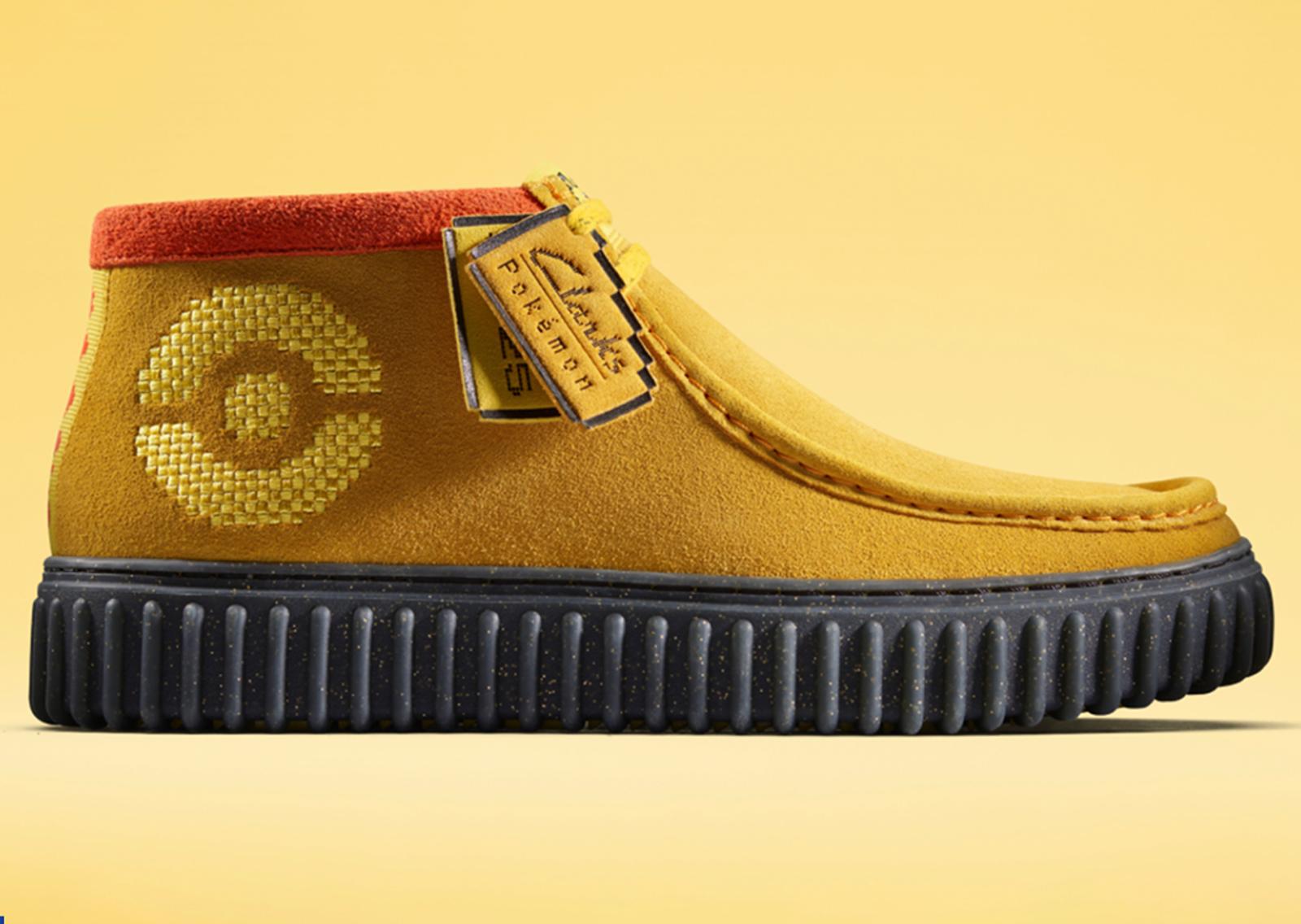 Pokemon x Clarks Originals Torhill Pikachu Lateral