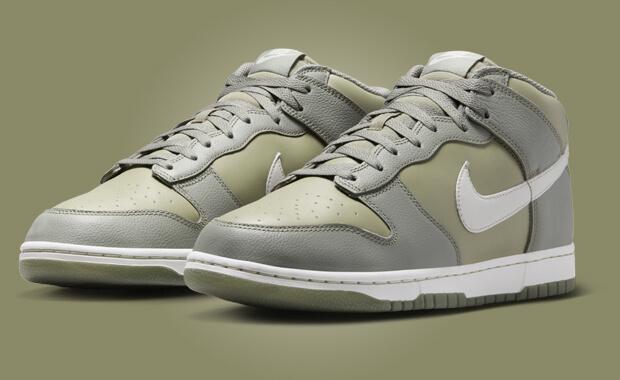 The Nike Dunk Mid Dark Stucco Neutral Olive Releases January 2024