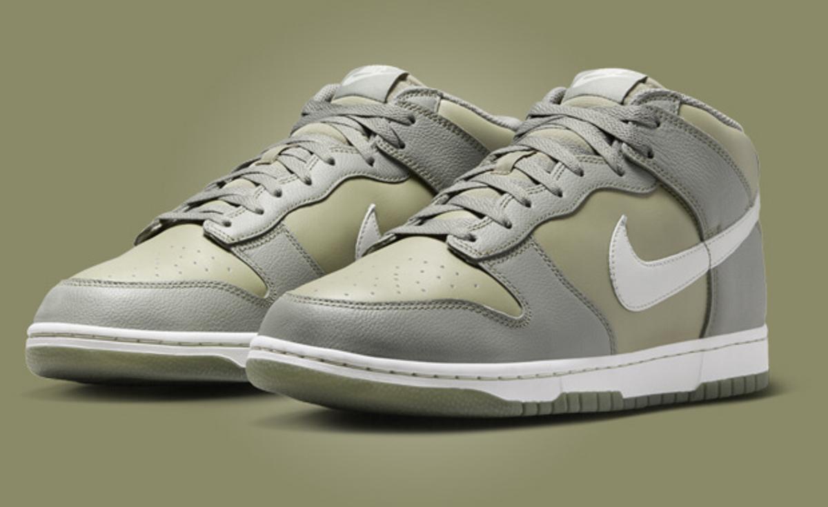 The Nike Dunk Mid Dark Stucco Neutral Olive Releases January 2024