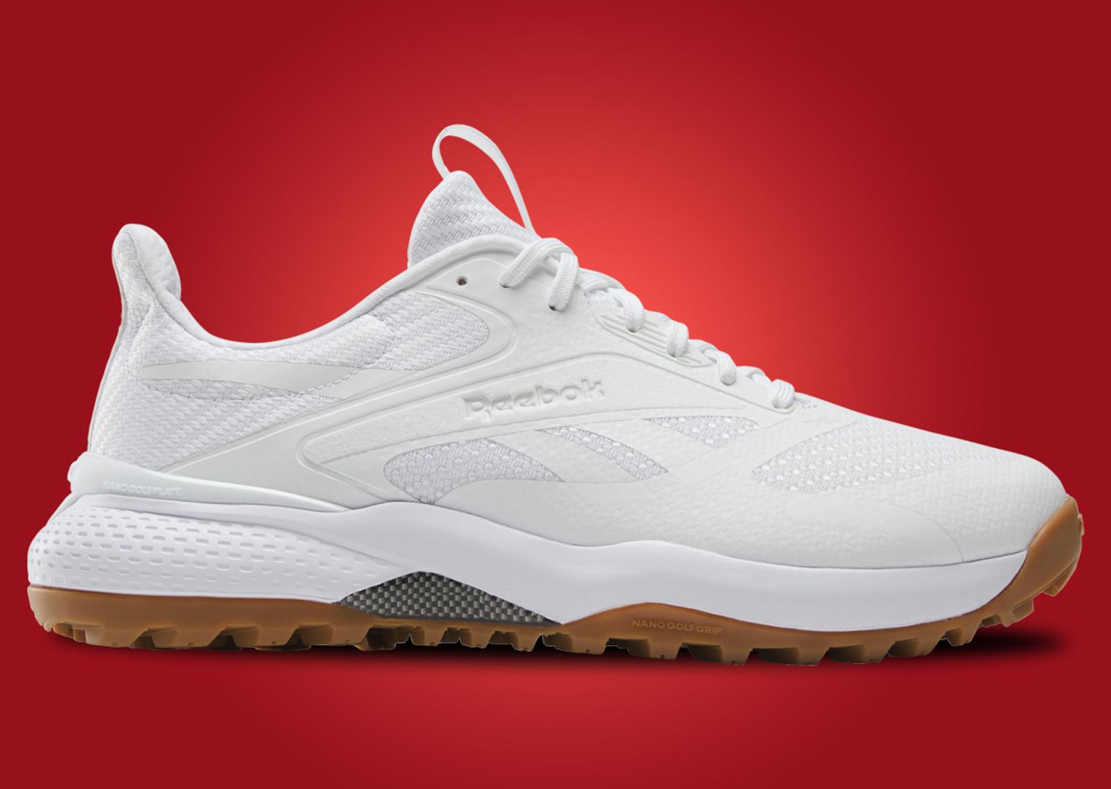 Reebok Nano Golf White Gum Lateral