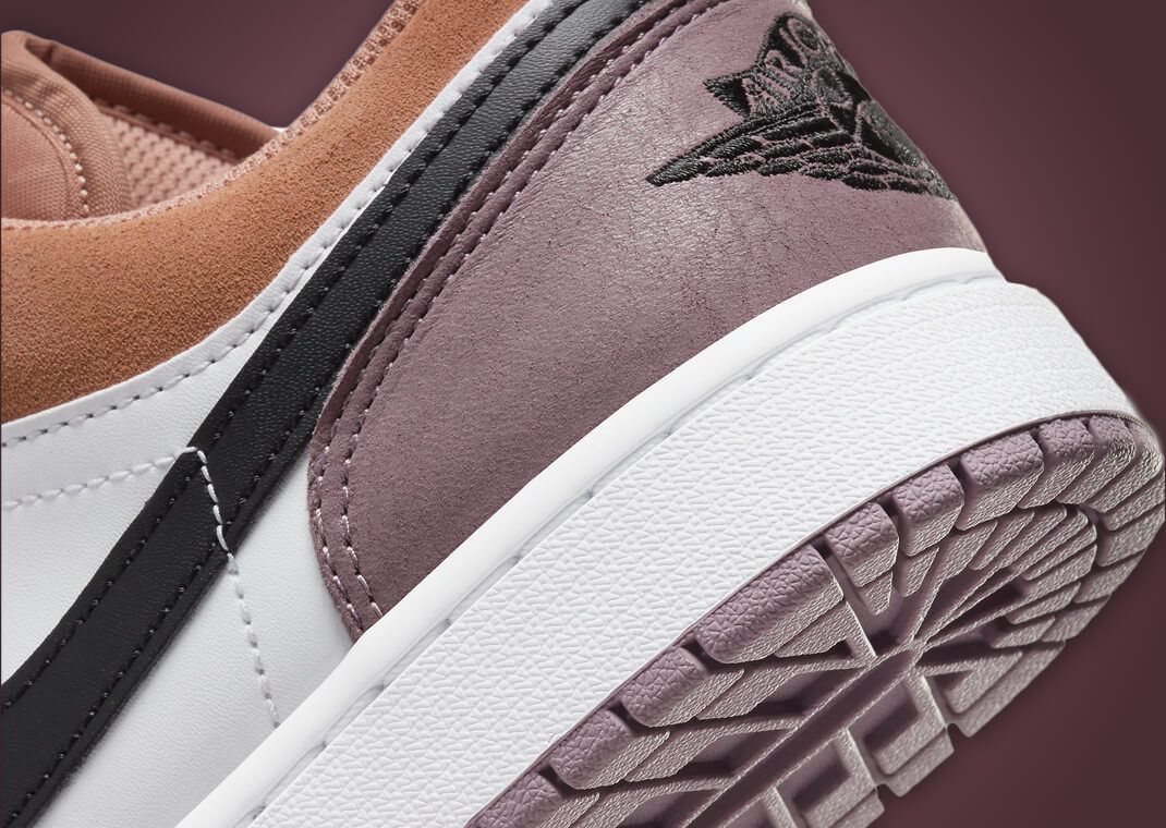 This Air Jordan 1 Low is Highlighted in Sky J Orange Sky J Mauve