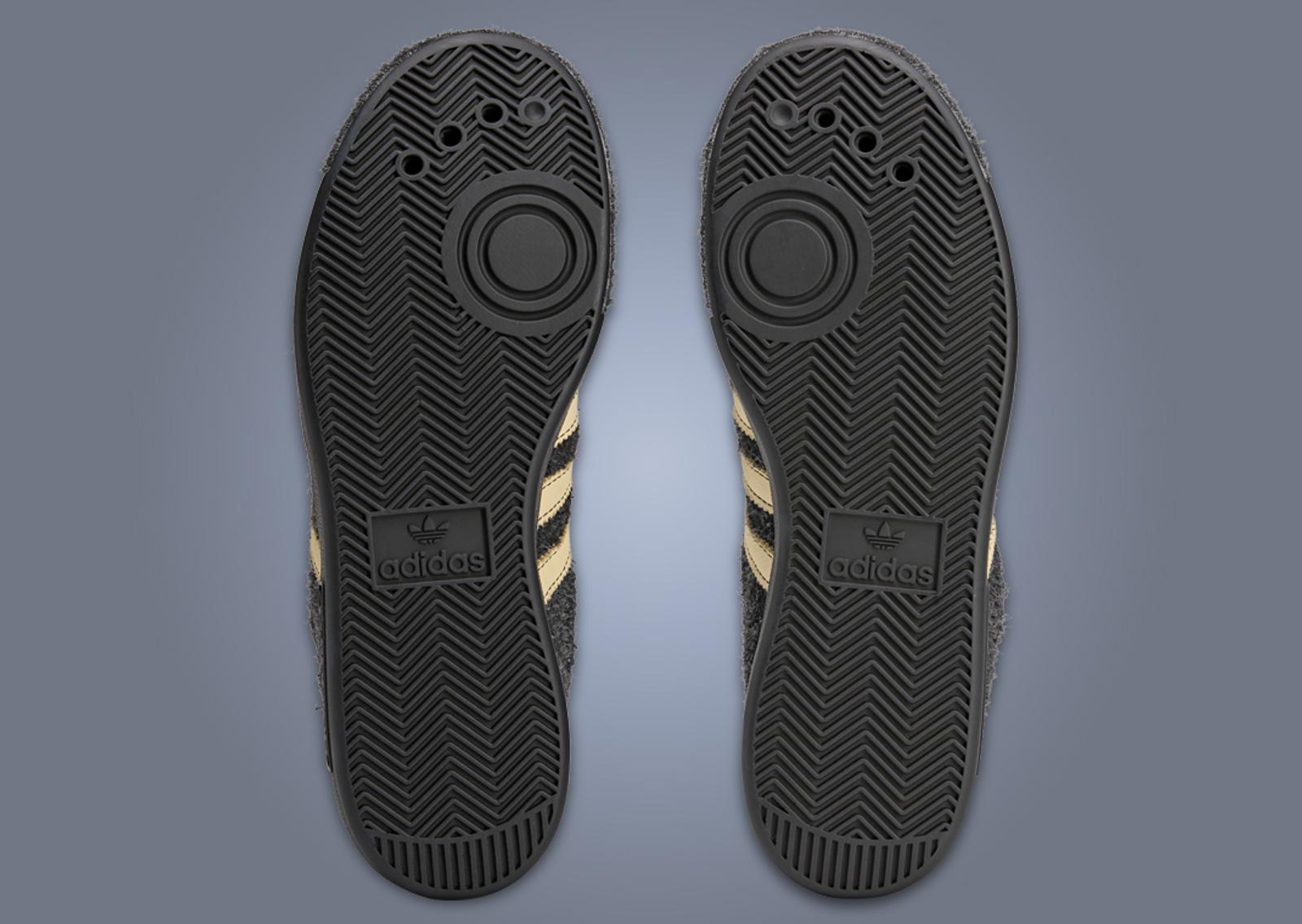 Brain Dead x adidas Forest Hills Core Black Outsole