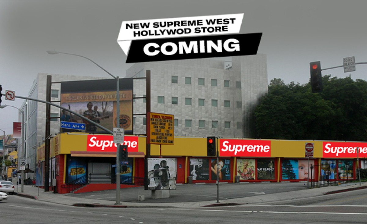 Supreme's West Hollywood Store coming Fall 2022