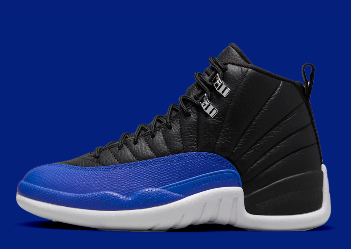 Blue and black 2025 12 jordans release date