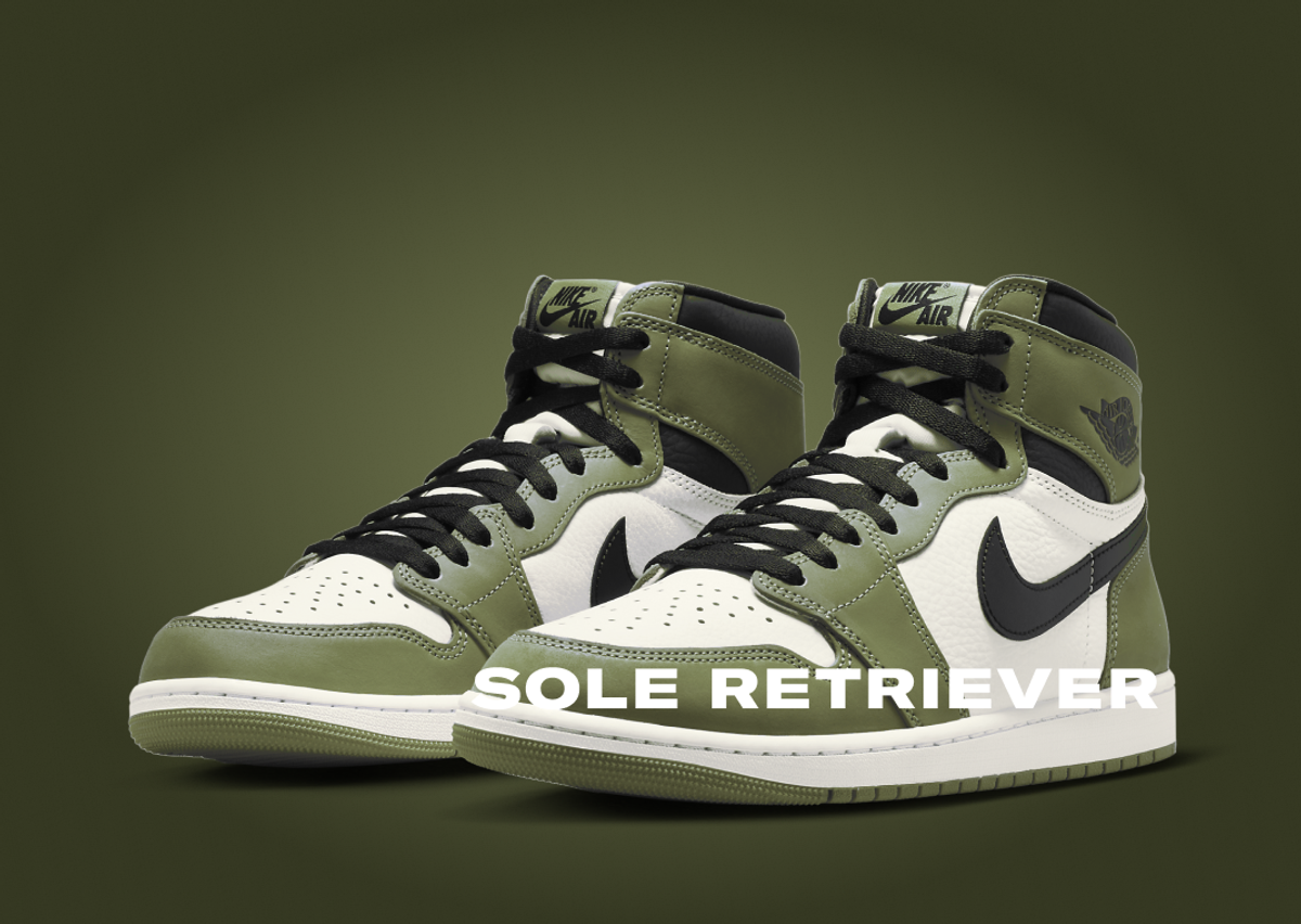 Olive and deals black jordan 1
