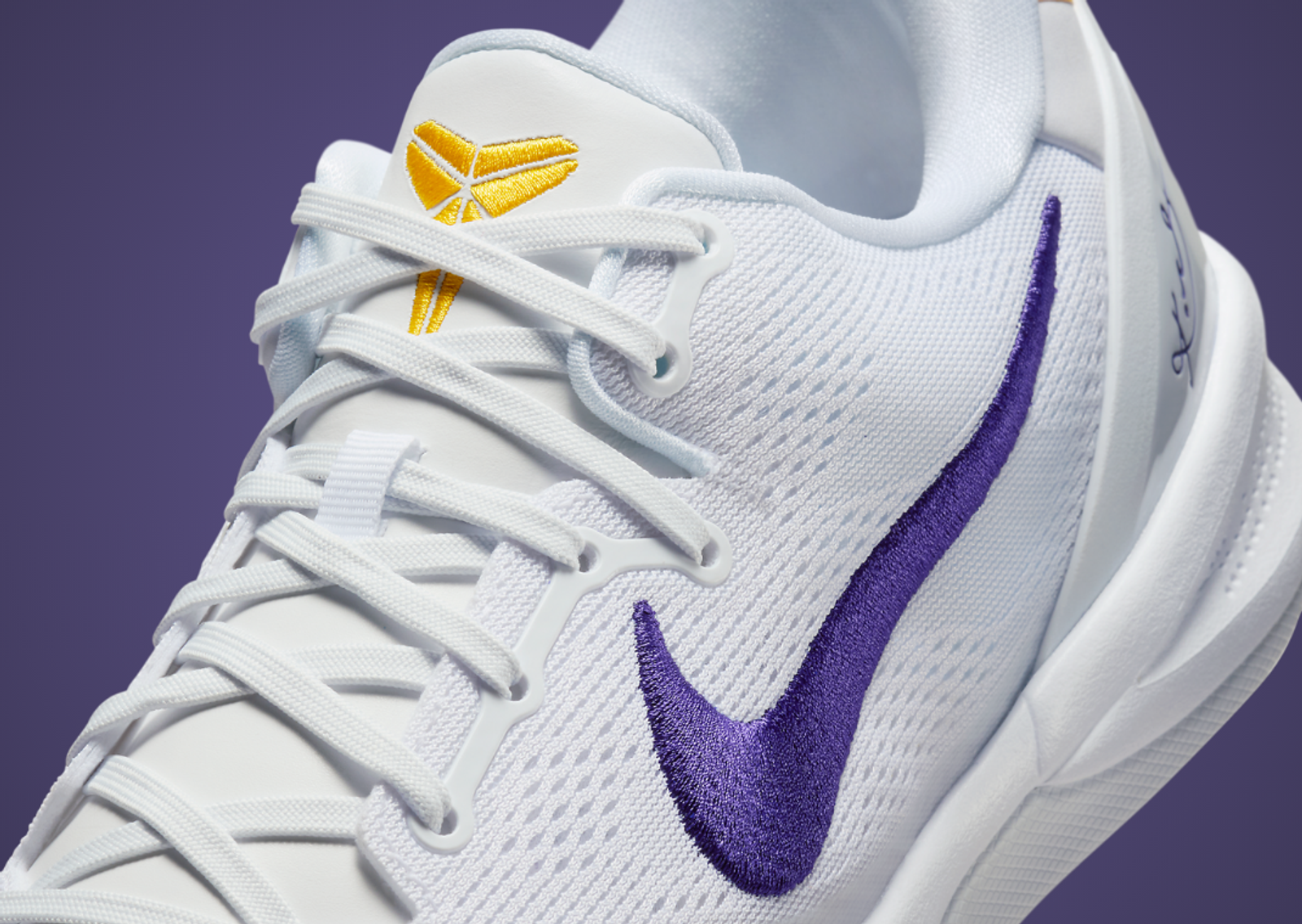 Nike Kobe 8 Protro TB Lakers Home Detail