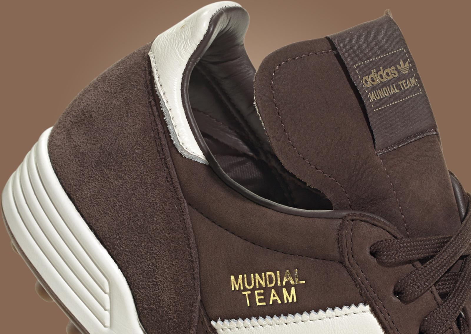 adidas Mundial Team Brown Heel