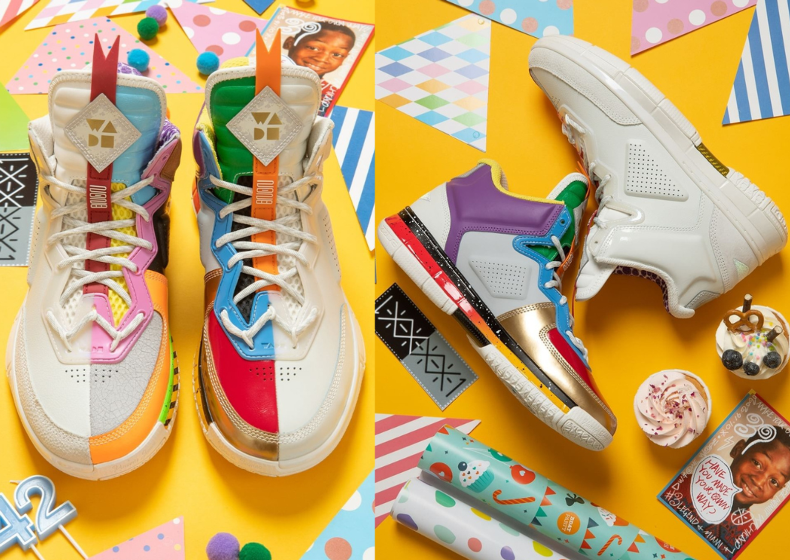 Li-Ning Way of Wade 1.0 Birthday Front and Left