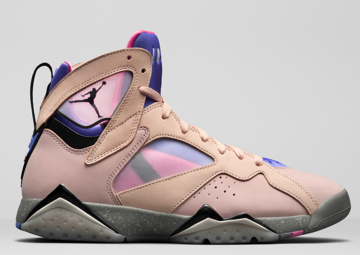 Air jordan 7 retro top purple