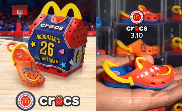 McDonald's x Crocs All-American Game Happy Meal Toys