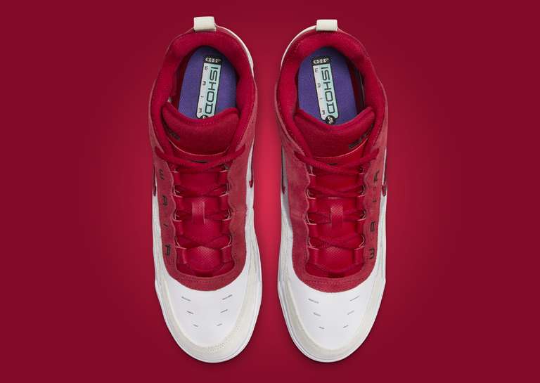 Nike SB Air Max Ishod White Red Black Top