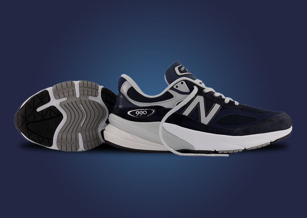 Navy Shades Take Over This New Balance 990v6