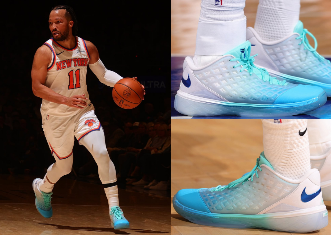 コービー3 Jalen Brunson Dominated the Sixers in an Icy New Nike Kobe 3