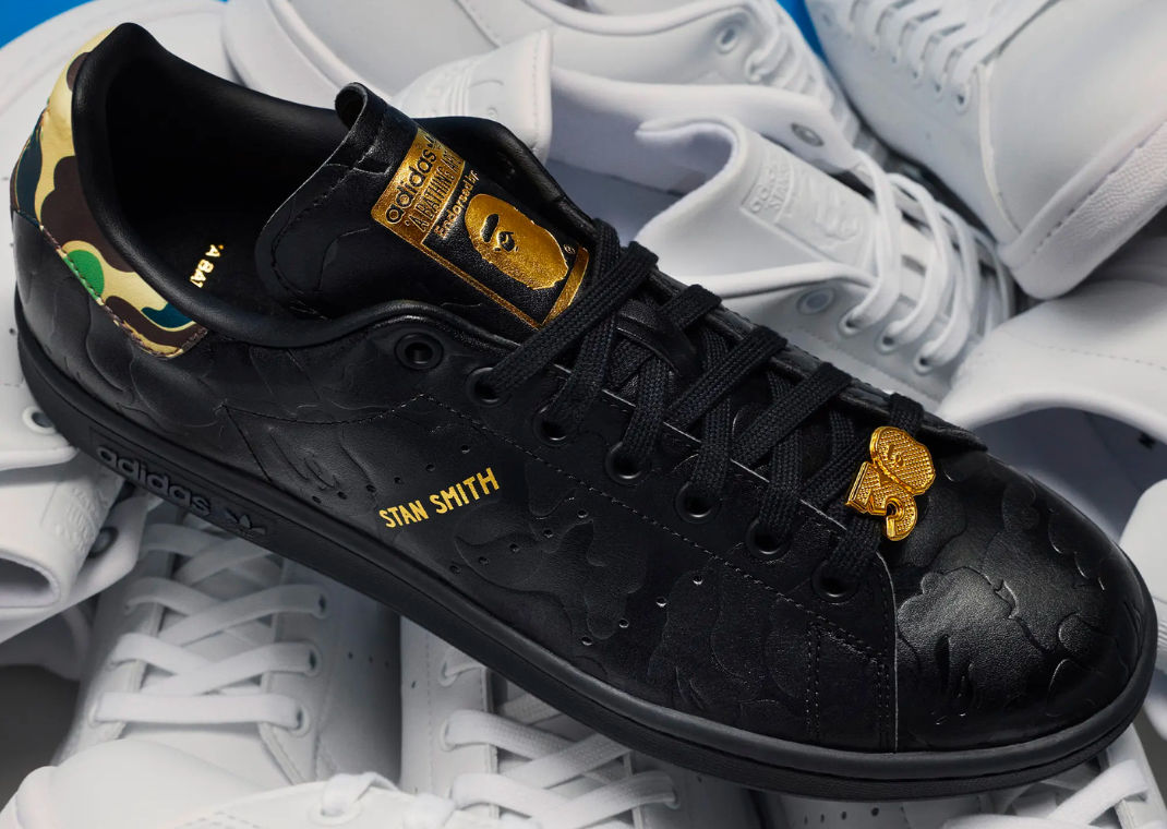 The BAPE x adidas Stan Smith Cloud White Restocks June 2025
