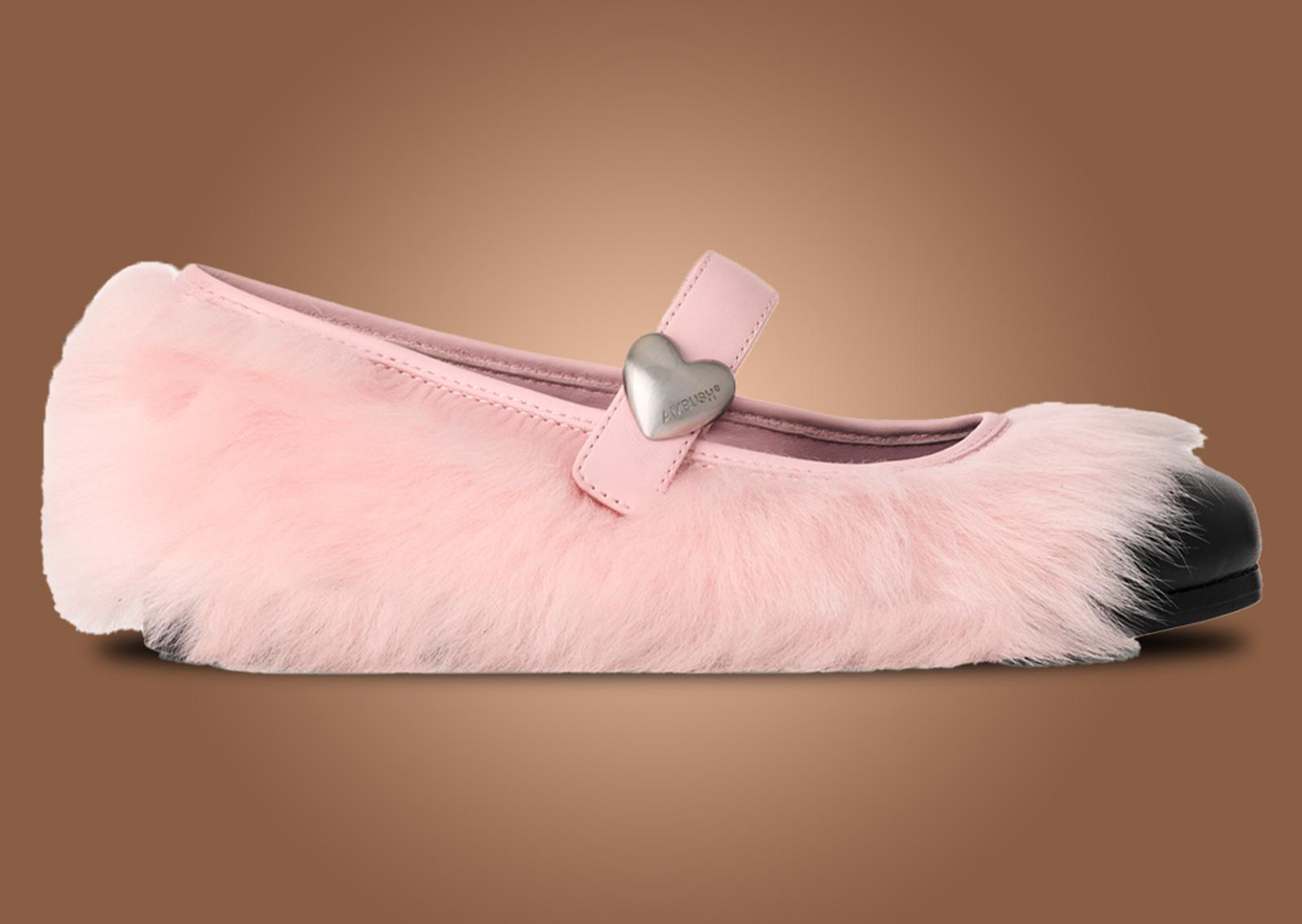 Ambush x UGG Mary Jane Pink Lateral