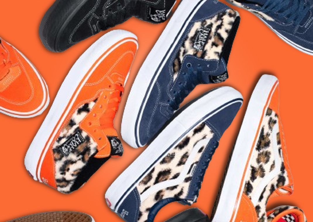 The Supreme x Vans Cheetah Print Pack Releases December 2023