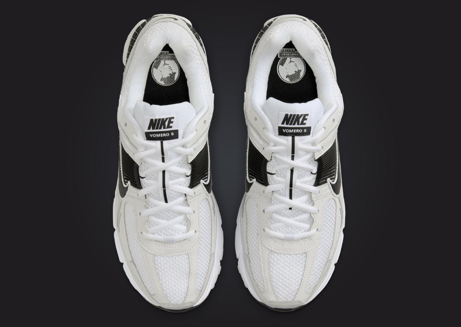 Nike Zoom Vomero 5 White Black Top