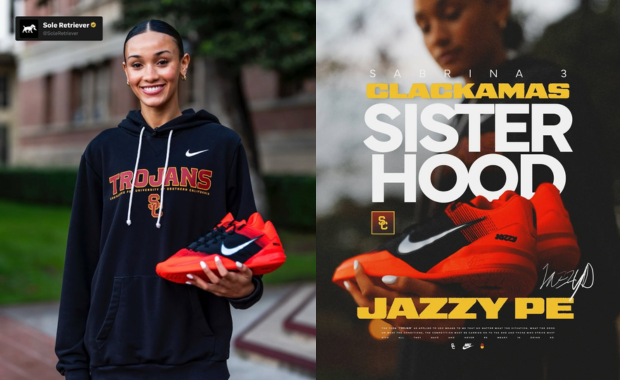 Jazzy Davidson Nike Sabrina 3 Clackamas Sisterhood PE