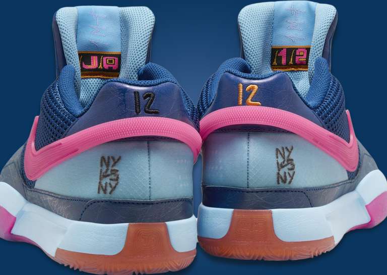 Nike Ja 1 NY vs. NY Heel Detail