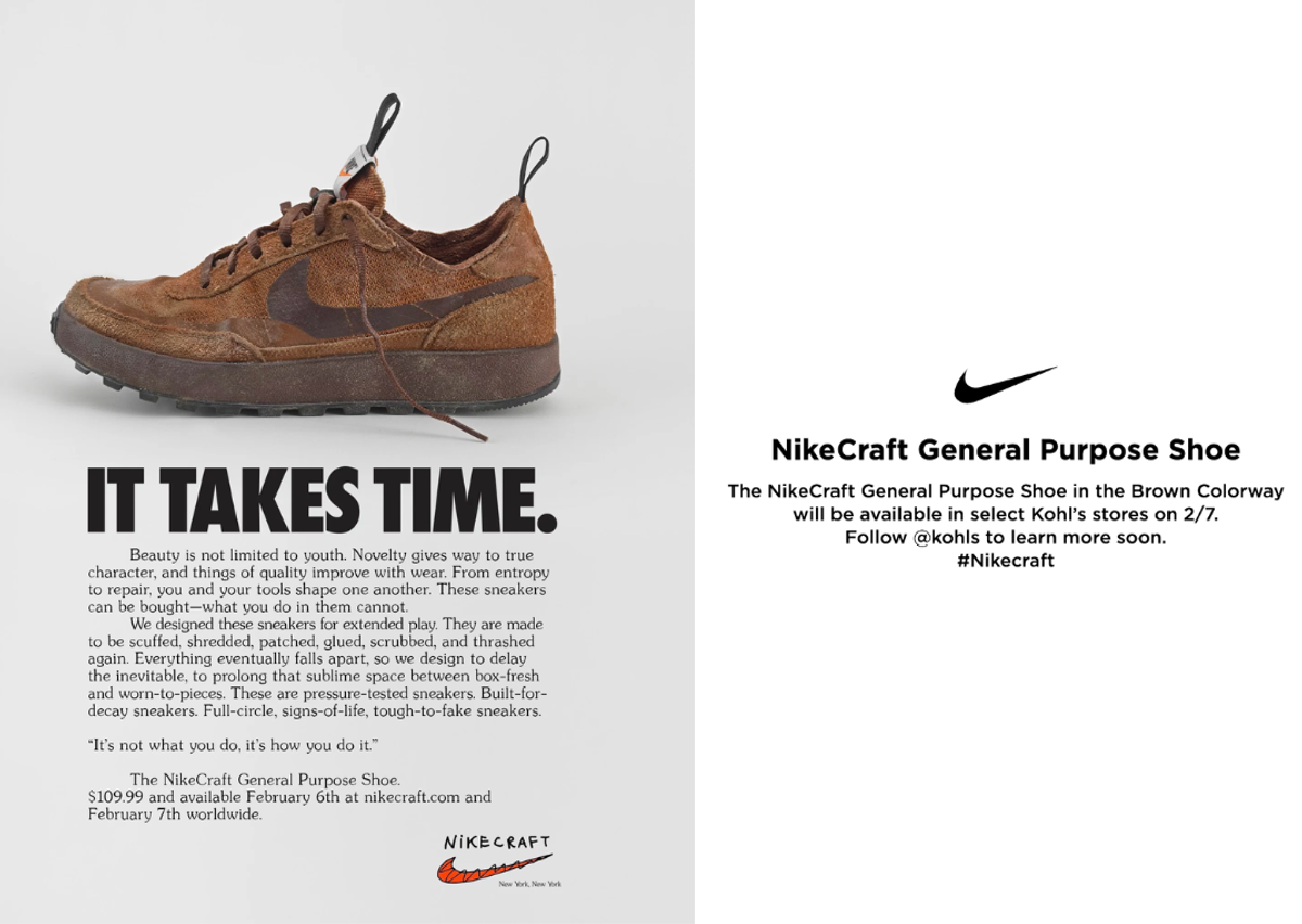 Nike Tom Sachs x NikeCraft General Purpose Studio Men's Shoe
