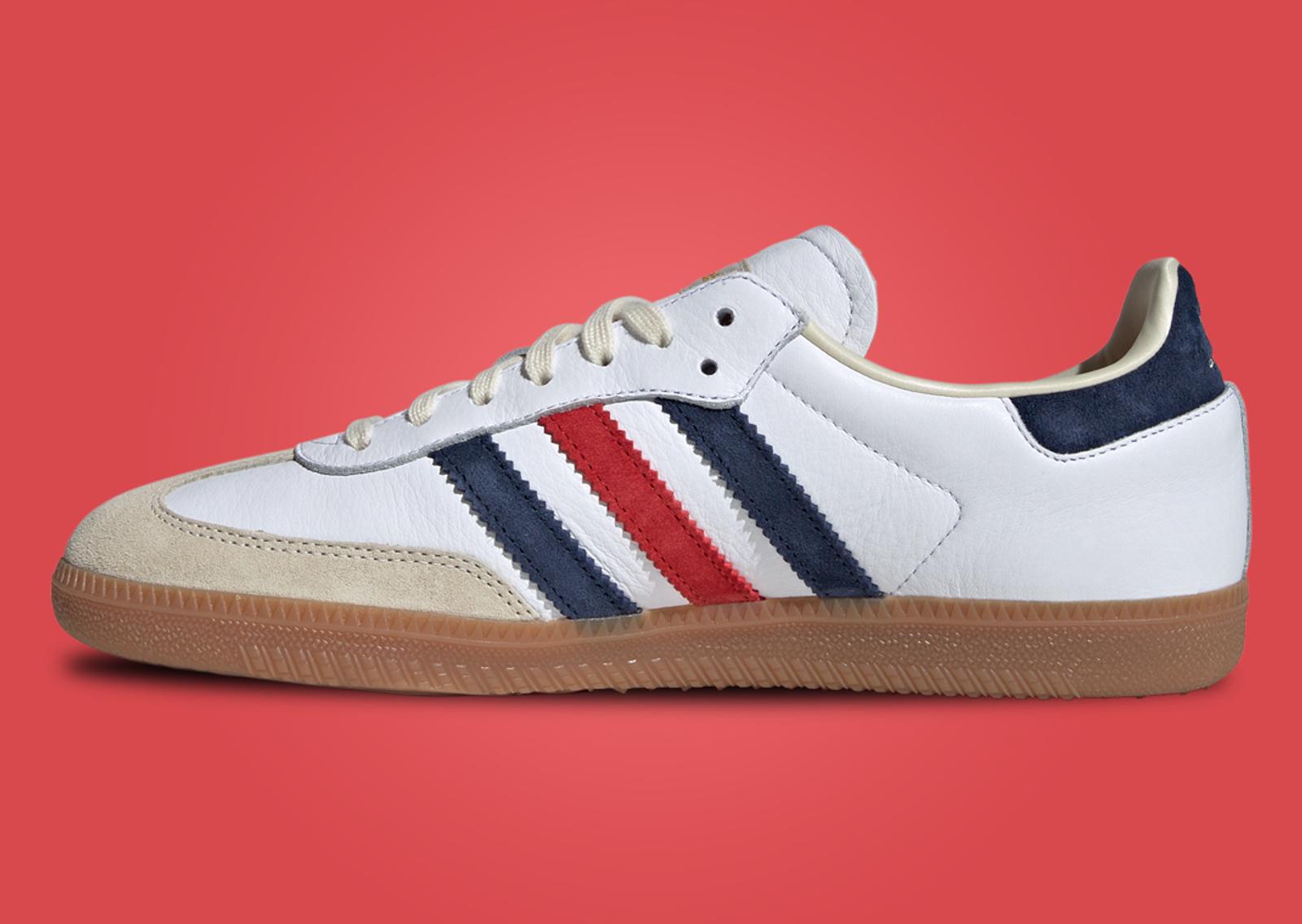 Sporty & Rich x adidas Samba OG USA Medial