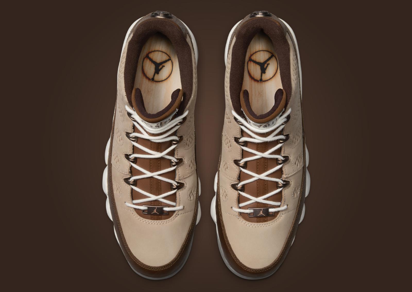 Air Jordan 9 Golf Woodgrain Top