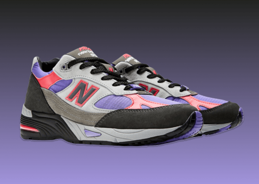 Vibrant Shades Grace the Palace x New Balance 991 Made in UK