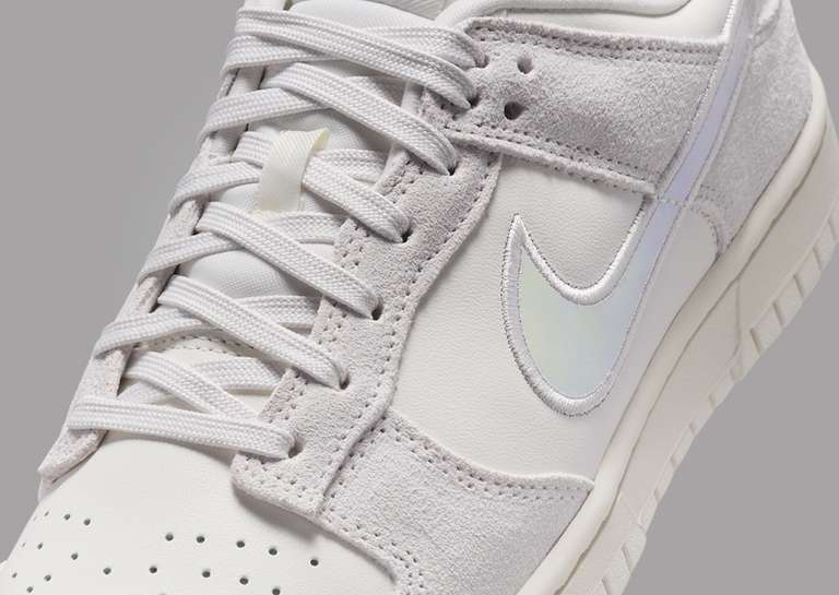 Nike Dunk Low Iridescent (W) Midfoot Detail