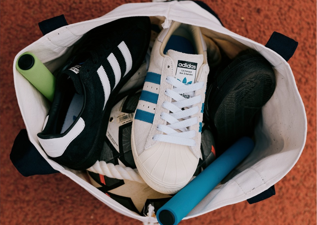 adidas gazelle silver green womens adidas - Superstar Vintage - Core White/Warm Vanilla main image 1
