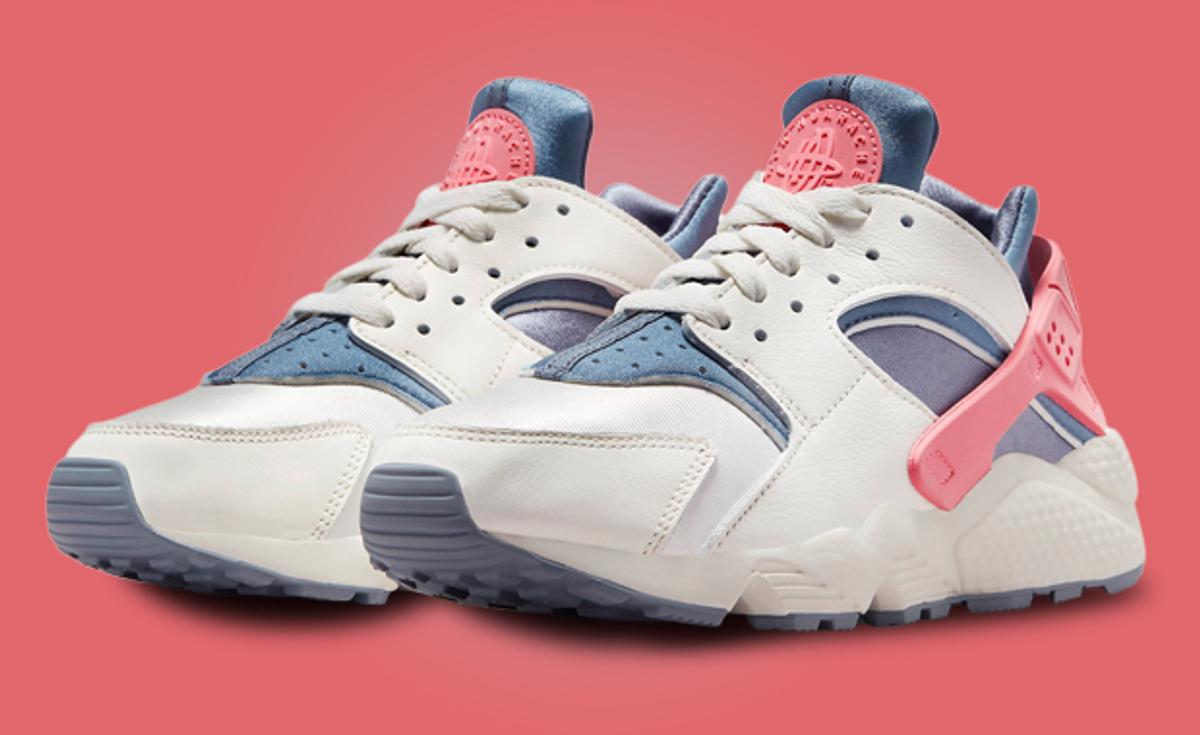 Elevate Your Summer Rotation With Nike's Air Huarache Ashen Slate Coral Chalk