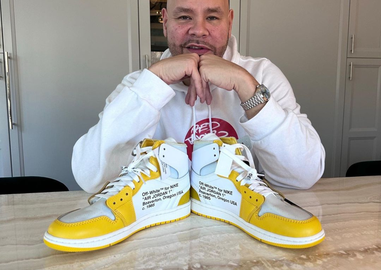 Off-White x Air Jordan 1 High OG Canary Yellow