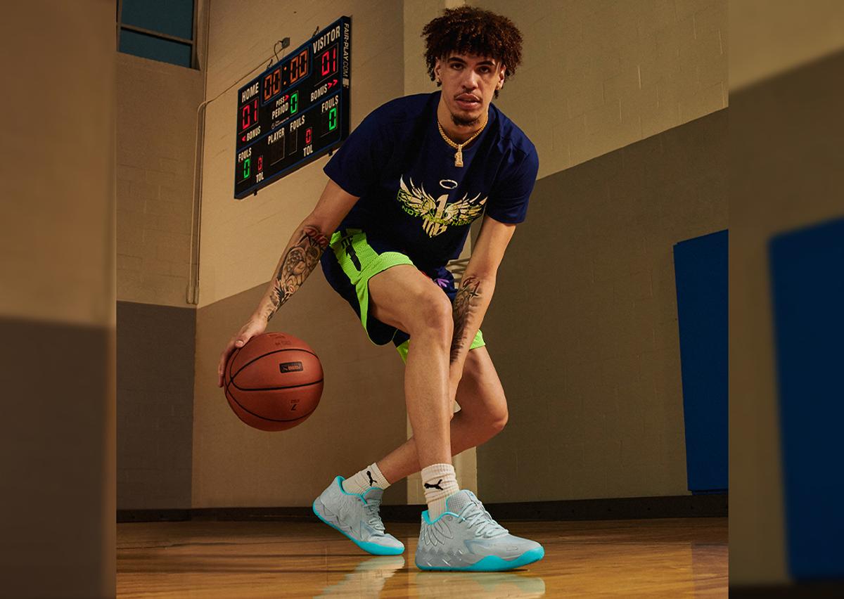 LaMelo Ball In The Puma MB.01 Low "UFO"