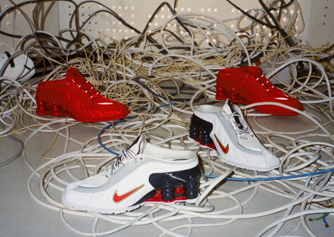 The New Martine Rose x Nike Shox R4 Mule Pack Releases This Week