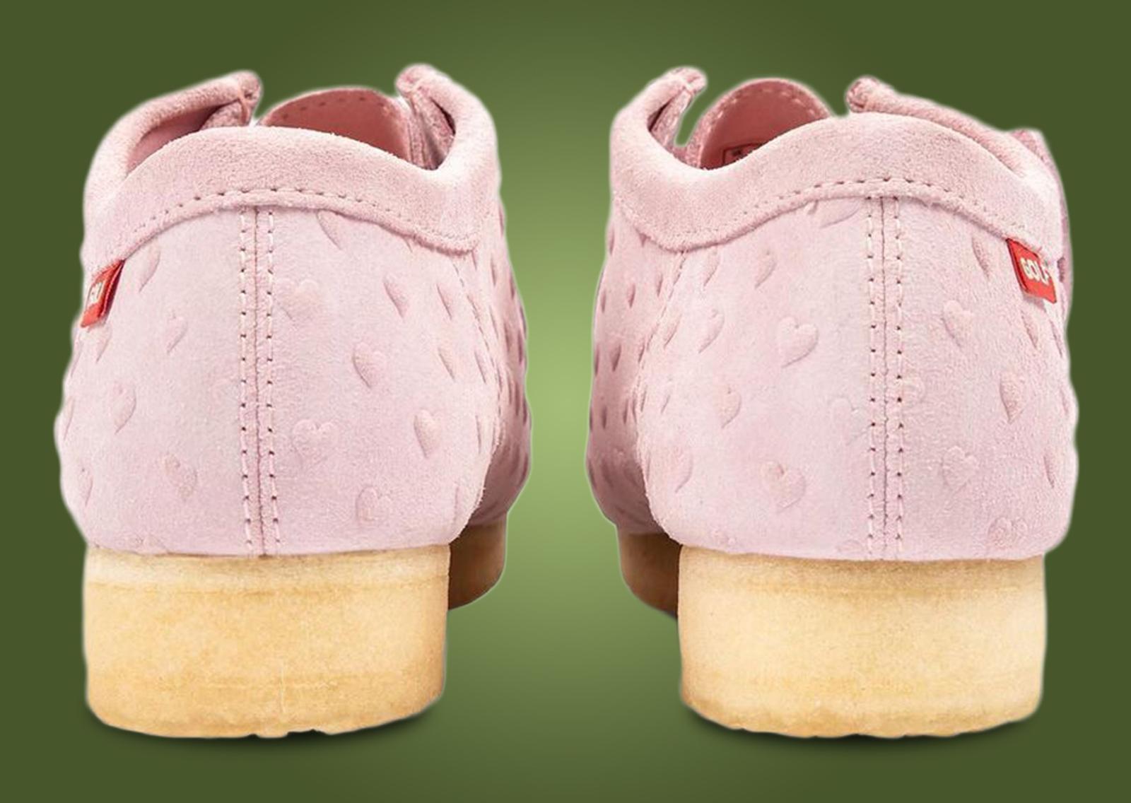 Golf Wang x Clarks Originals Wallabee Pink Heel