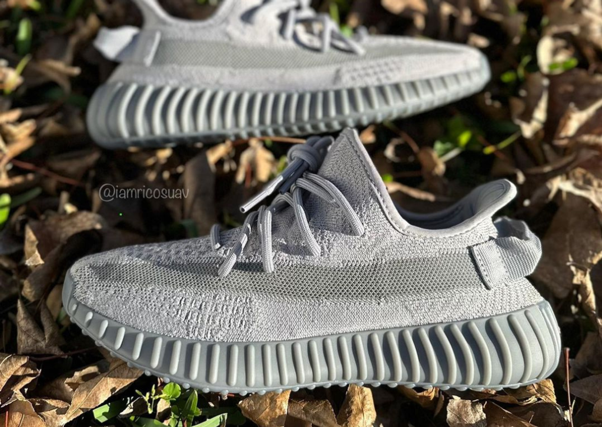 On Foot Look At The adidas 350 V2 Space Grey - Sneaker News