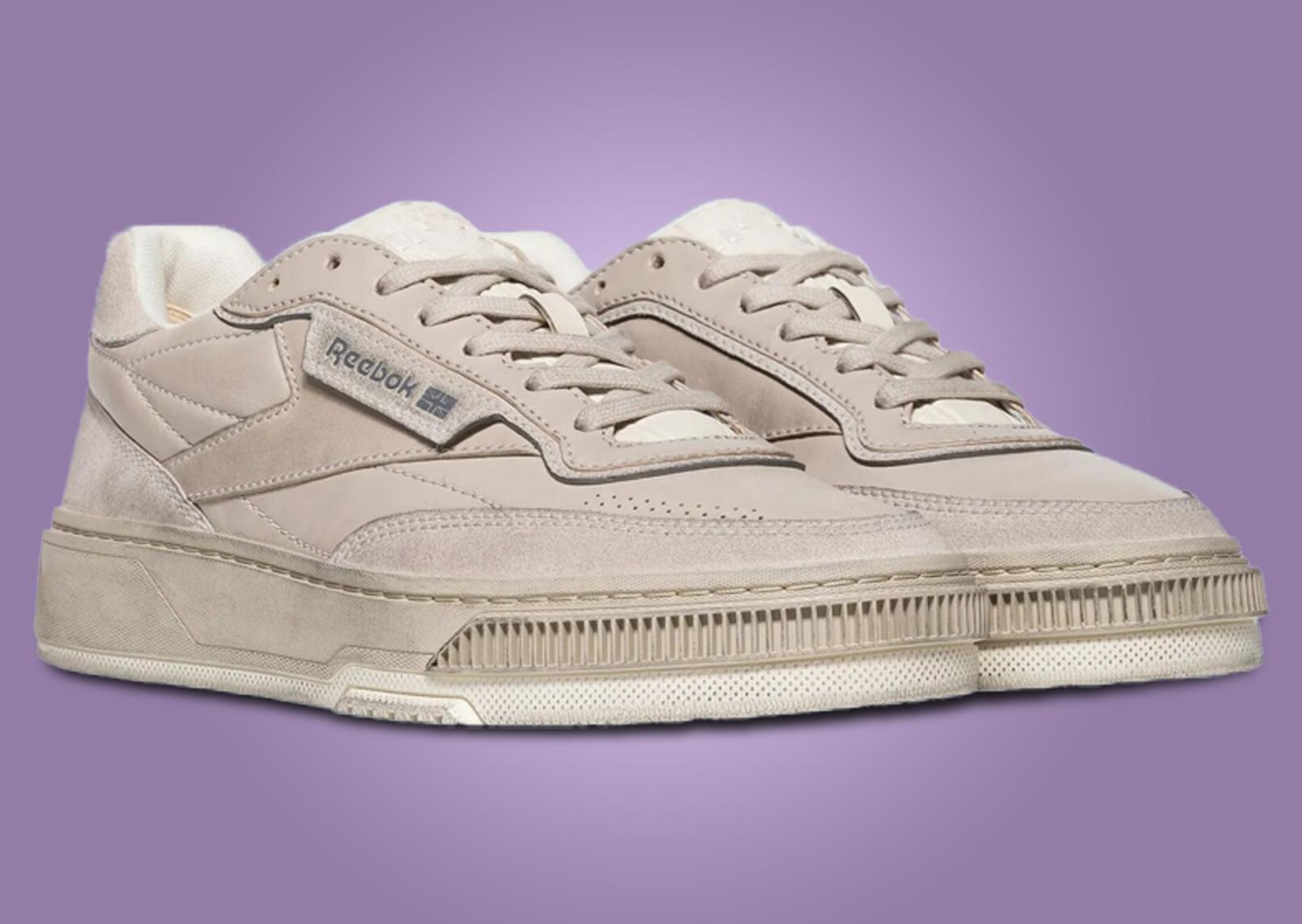 Reebok Club C LTD Wax Moon White Angle