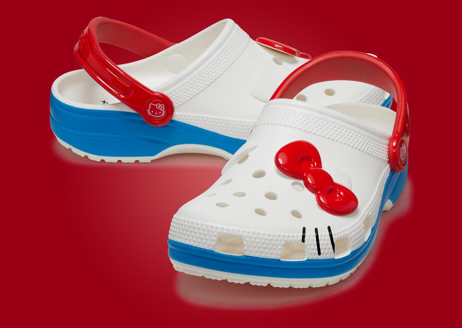 Hello Kitty x Crocs Classic Clog I Am Hello Kitty (W) Angle Heel