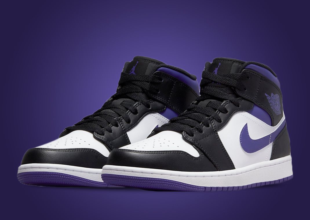 Dark Iris Makes Its Way Onto The Air Jordan 1 Mid