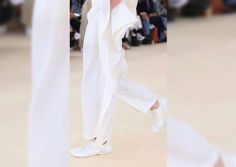Issey Miyake x New Balance MT10O White at designer show