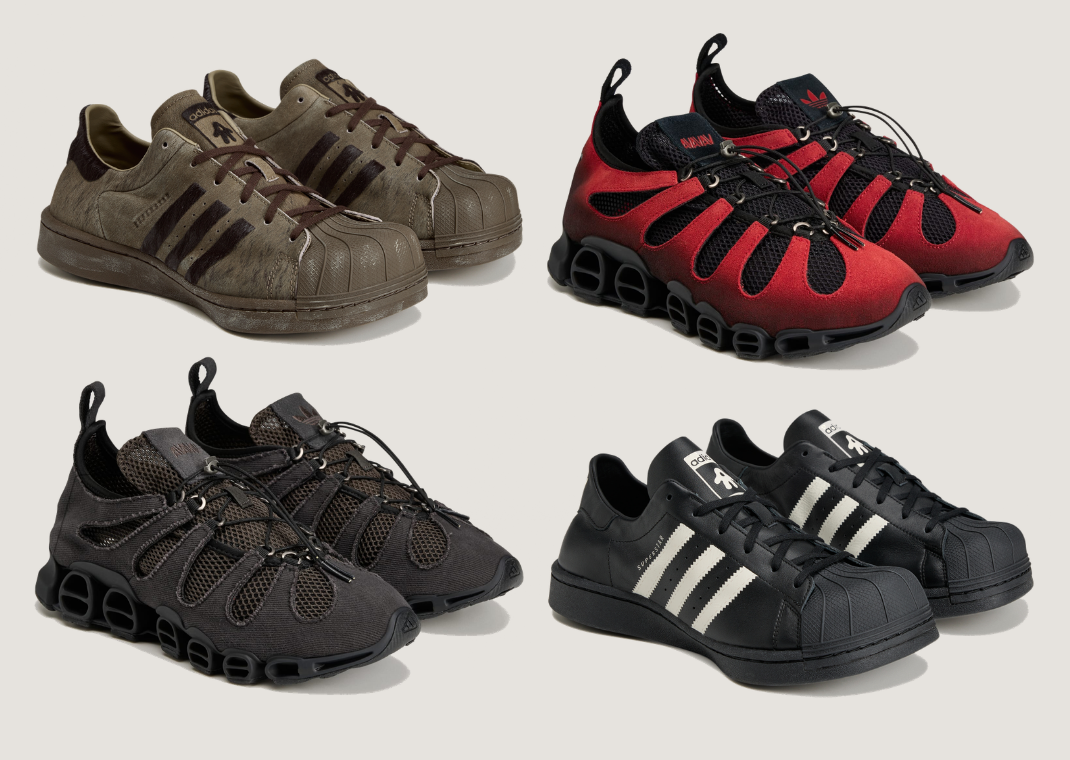 AVAVAV and adidas Rework the Superstar and Megaride for Spring
