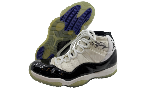 Grey Flannel Signed Air Jordan 11 Concord Auction