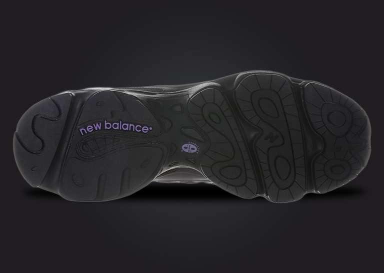 New Balance 1000 Black Multi-Color Outsole